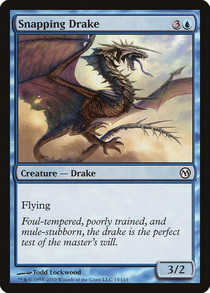 Snapping Drake [Duels of the Planeswalkers] | Kessel Run Games Inc. 