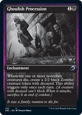 Ghoulish Procession [Innistrad: Double Feature] | Kessel Run Games Inc. 