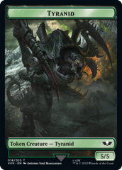 Tyranid (17) // Tyranid (18) Double-Sided Token [Warhammer 40,000 Tokens] | Kessel Run Games Inc. 
