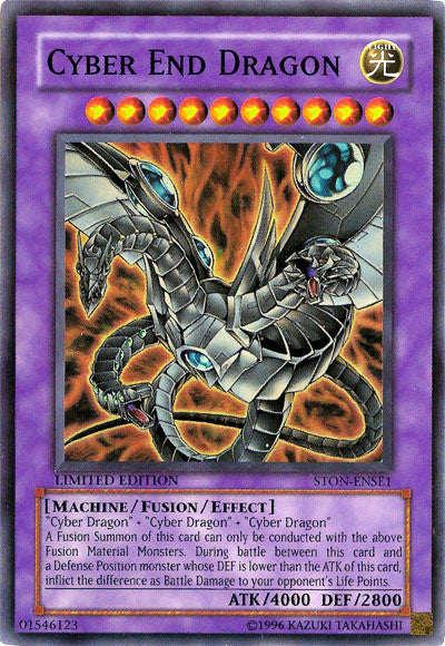 Cyber End Dragon [STON-ENSE1] Super Rare | Kessel Run Games Inc. 