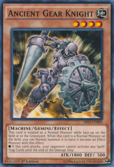 Ancient Gear Knight [SR03-EN009] Common | Kessel Run Games Inc. 