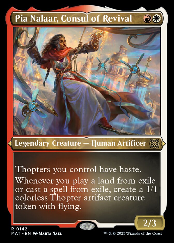 Pia Nalaar, Consul of Revival (Foil Etched) [March of the Machine: The Aftermath] | Kessel Run Games Inc. 
