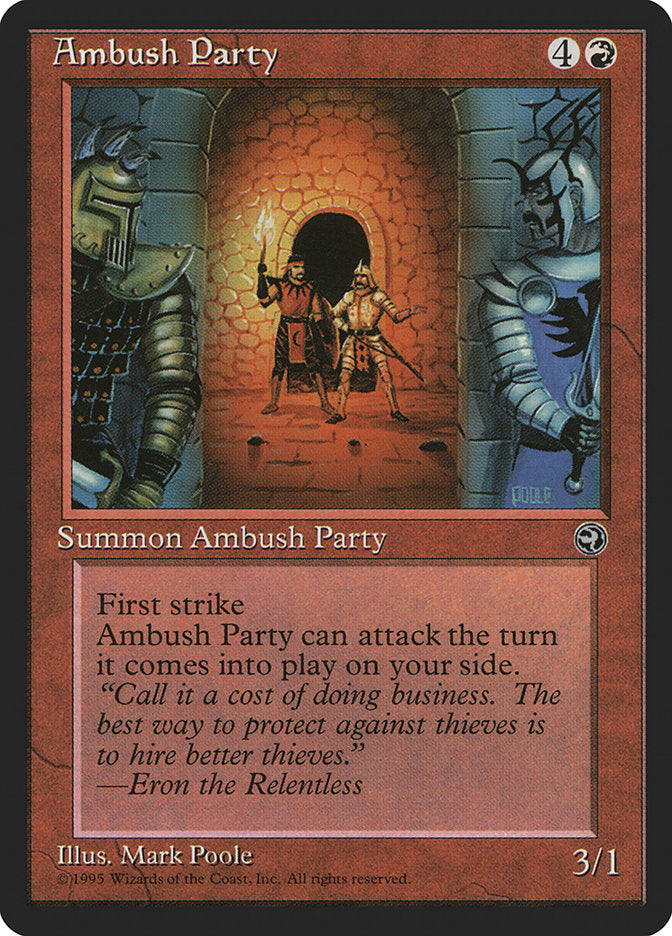 Ambush Party (Eron Flavor Text) [Homelands] | Kessel Run Games Inc. 