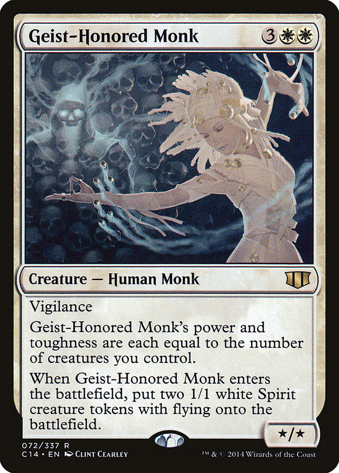Geist-Honored Monk [Commander 2014] | Kessel Run Games Inc. 