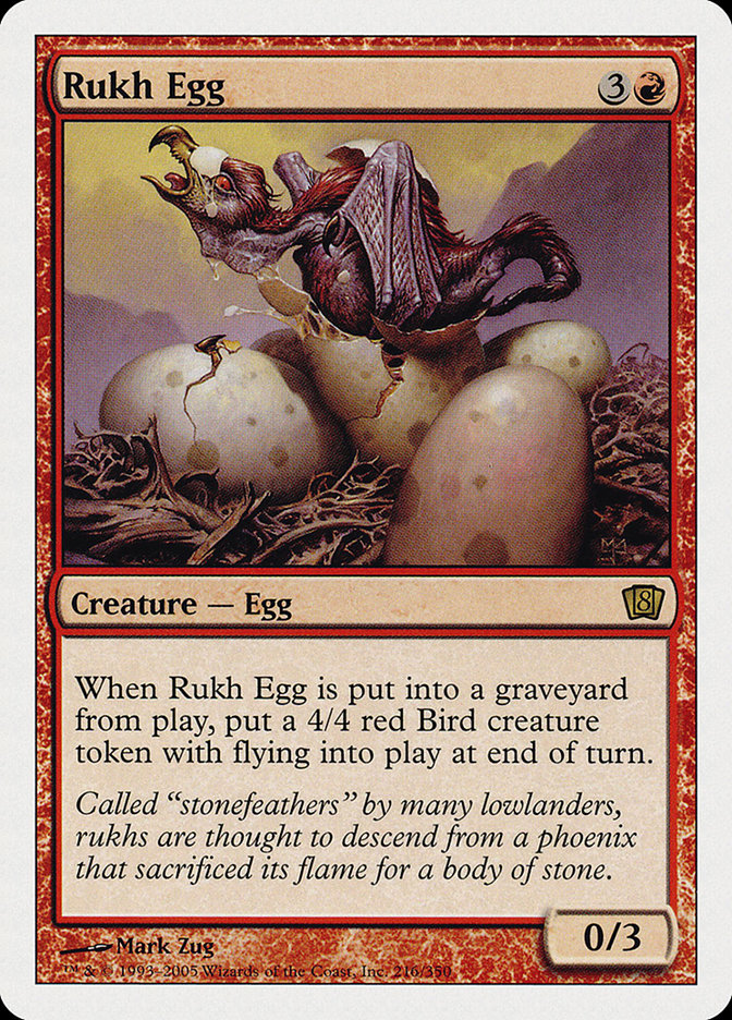 Rukh Egg [Eighth Edition] | Kessel Run Games Inc. 