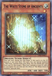 The White Stone of Ancients (Blue) [LDS2-EN013] Ultra Rare | Kessel Run Games Inc. 