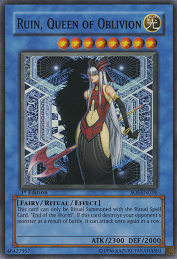 Ruin, Queen of Oblivion [SOI-EN034] Super Rare | Kessel Run Games Inc. 