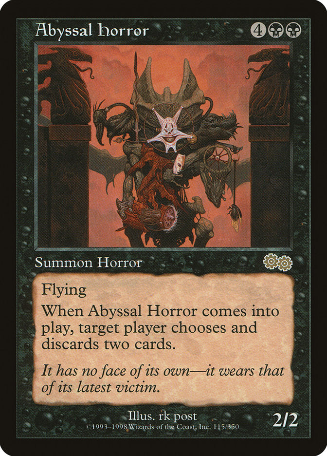 Abyssal Horror [Urza's Saga] | Kessel Run Games Inc. 