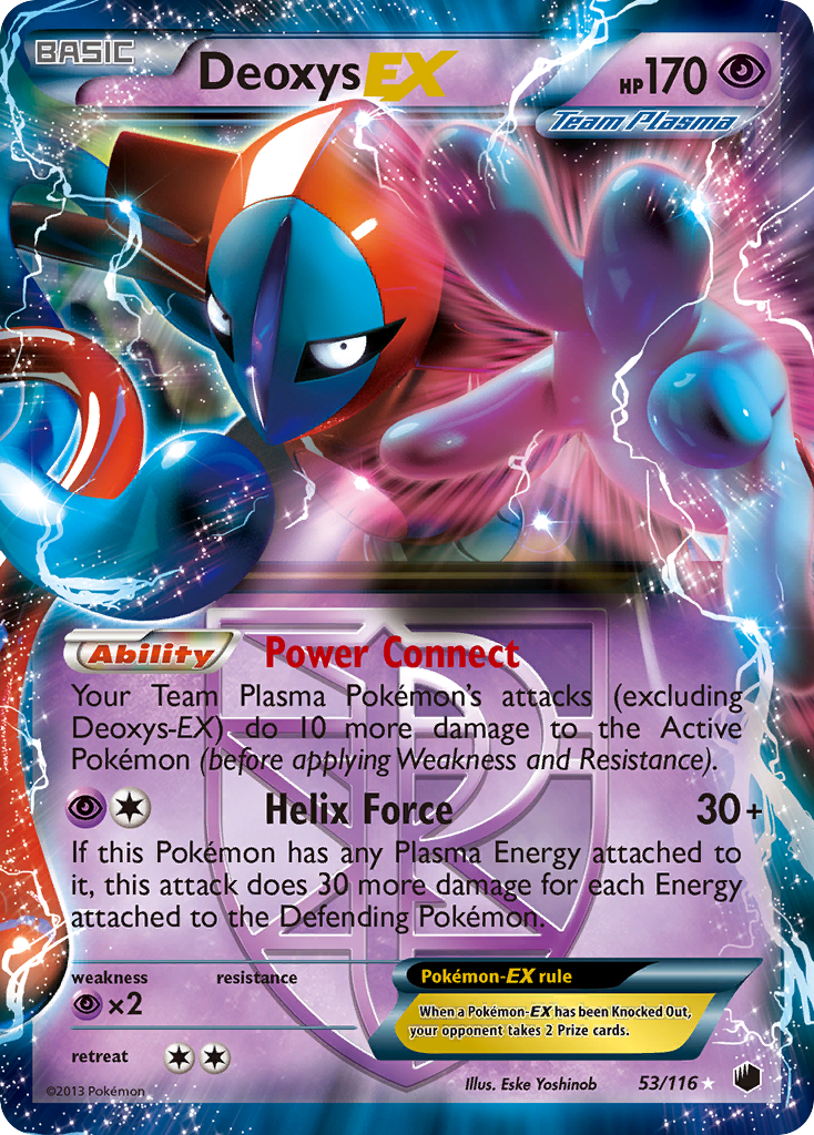 Deoxys EX (53/116) [Black & White: Plasma Freeze] | Kessel Run Games Inc. 