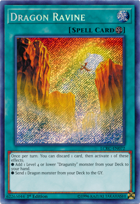 Dragon Ravine [LCKC-EN072] Secret Rare | Kessel Run Games Inc. 