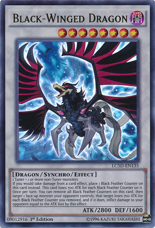 Black-Winged Dragon [LC5D-EN135] Ultra Rare | Kessel Run Games Inc. 