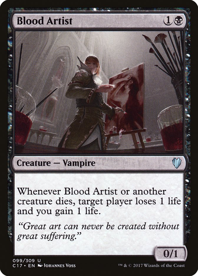 Blood Artist [Commander 2017] | Kessel Run Games Inc. 