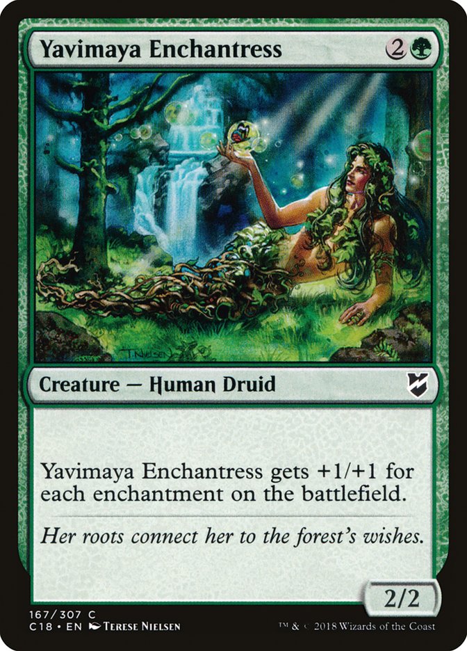 Yavimaya Enchantress [Commander 2018] | Kessel Run Games Inc. 