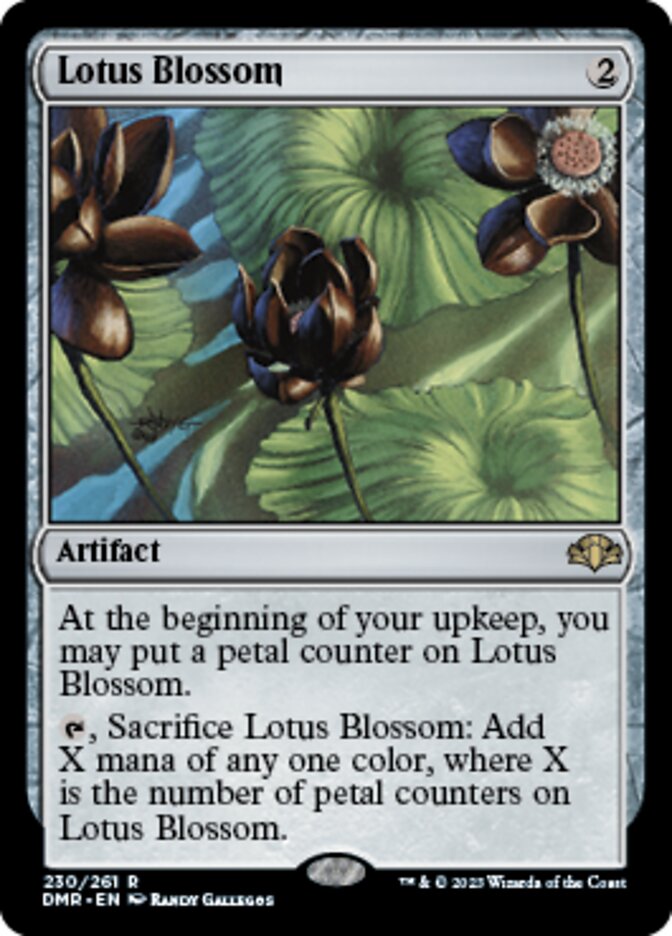 Lotus Blossom [Dominaria Remastered] | Kessel Run Games Inc. 