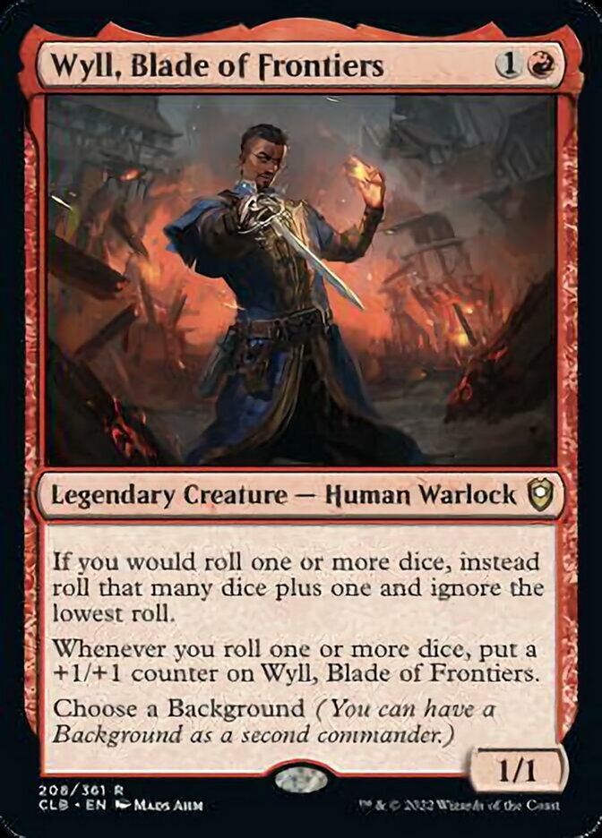 Wyll, Blade of Frontiers [Commander Legends: Battle for Baldur's Gate] | Kessel Run Games Inc. 