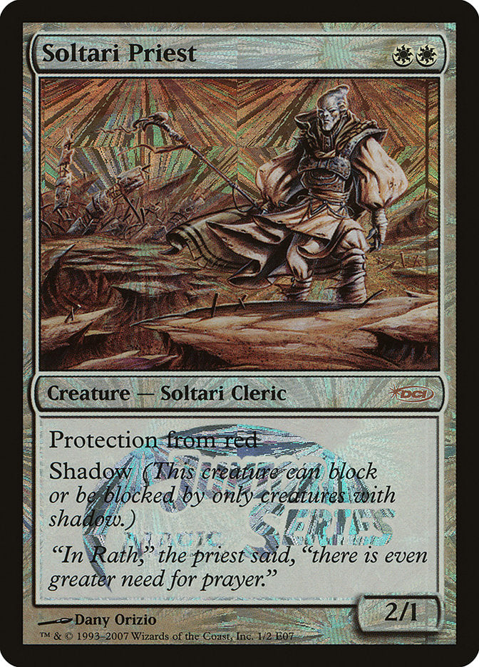 Soltari Priest [Junior Series Europe] | Kessel Run Games Inc. 