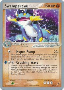 Swampert ex (95/95) (Rocky Beach - Reed Weichler) [World Championships 2004] | Kessel Run Games Inc. 