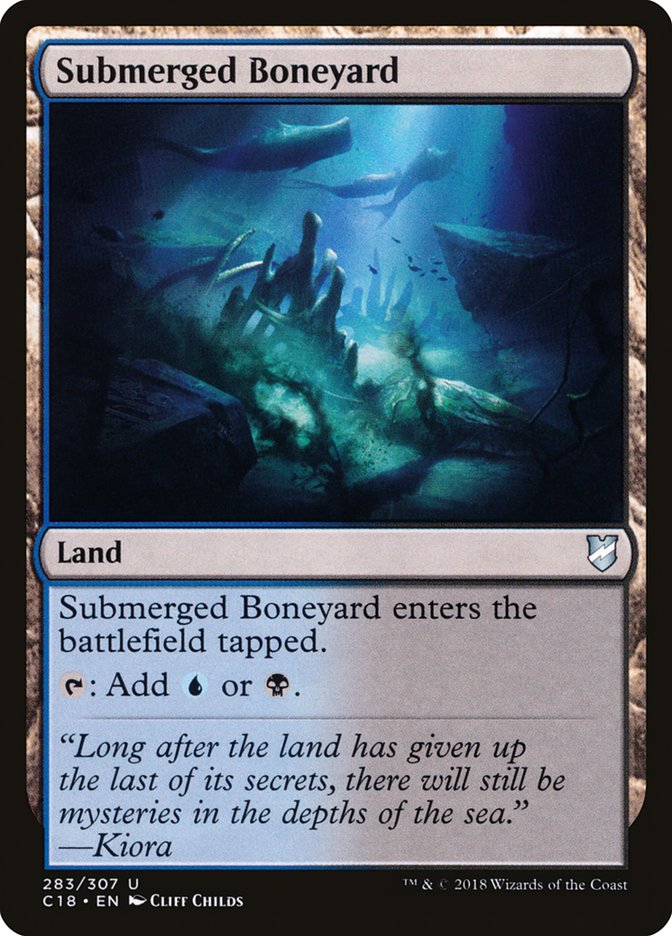 Submerged Boneyard [Commander 2018] | Kessel Run Games Inc. 