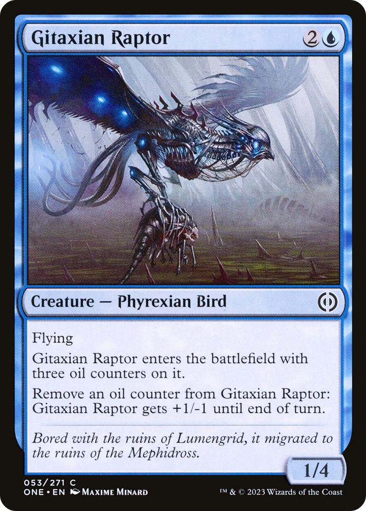 Gitaxian Raptor [Phyrexia: All Will Be One] | Kessel Run Games Inc. 