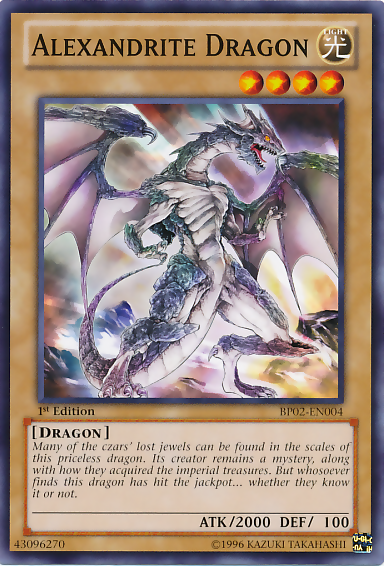 Alexandrite Dragon [BP02-EN004] Mosaic Rare | Kessel Run Games Inc. 