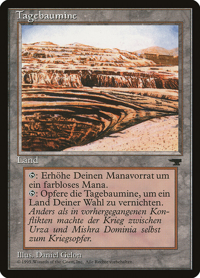 Strip Mine (German) - "Tagebaumine" [Renaissance] | Kessel Run Games Inc. 