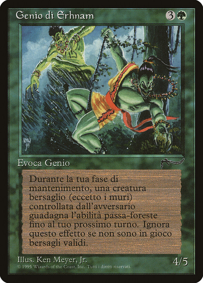 Erhnam Djinn (Italian) - "Genio di Erhnam" [Rinascimento] | Kessel Run Games Inc. 