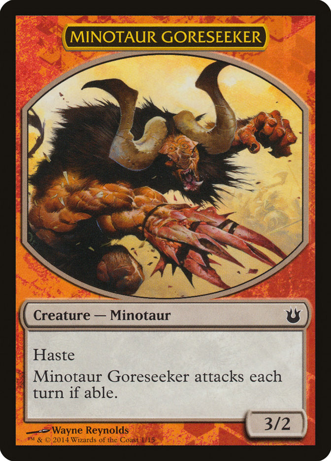 Minotaur Goreseeker [Born of the Gods Battle the Horde] | Kessel Run Games Inc. 