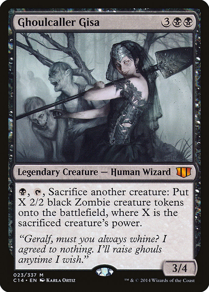 Ghoulcaller Gisa [Commander 2014] | Kessel Run Games Inc. 