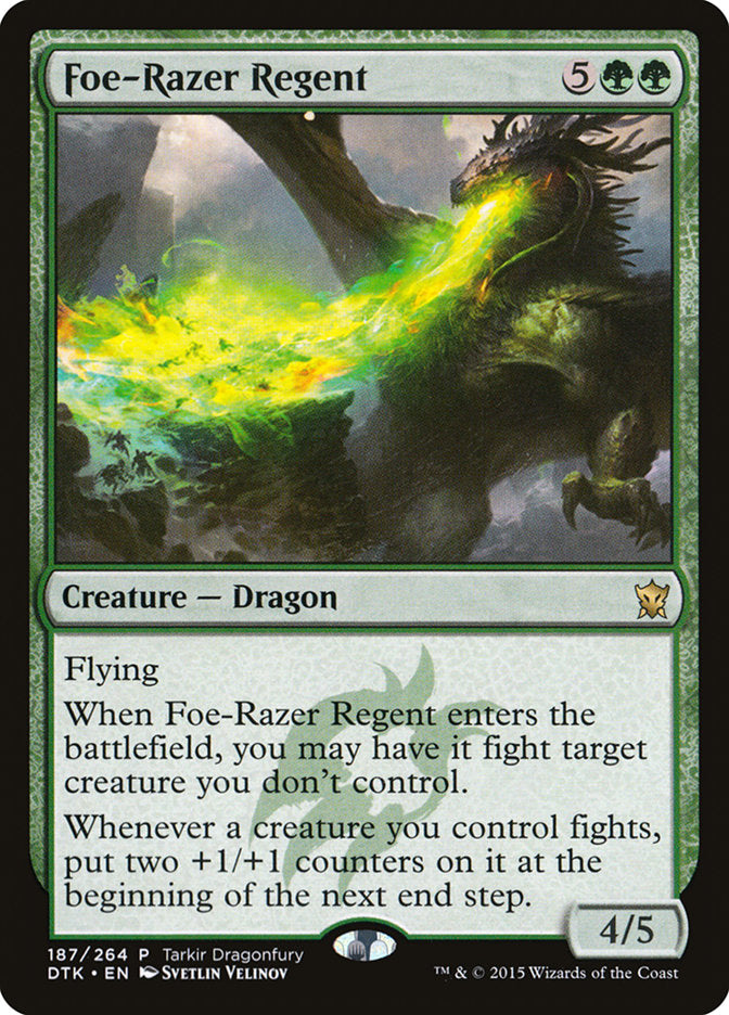 Foe-Razer Regent [Tarkir Dragonfury] | Kessel Run Games Inc. 