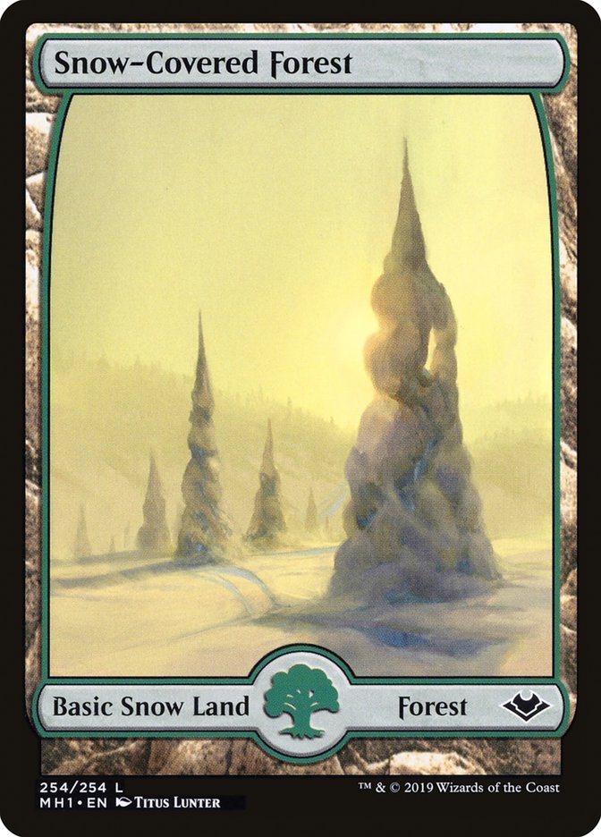 Snow-Covered Forest [Modern Horizons] | Kessel Run Games Inc. 