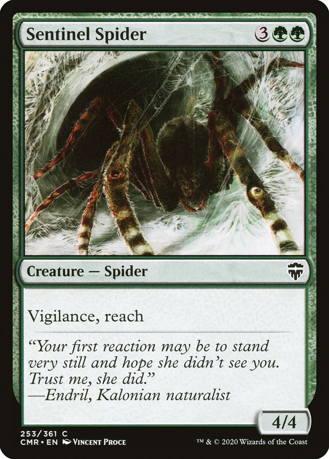 Sentinel Spider [Commander Legends] | Kessel Run Games Inc. 
