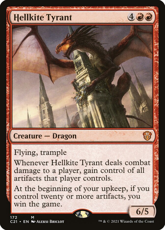 Hellkite Tyrant [Commander 2021] | Kessel Run Games Inc. 