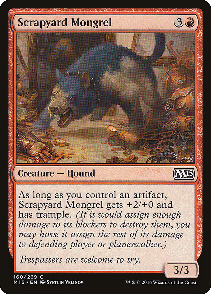Scrapyard Mongrel [Magic 2015] | Kessel Run Games Inc. 