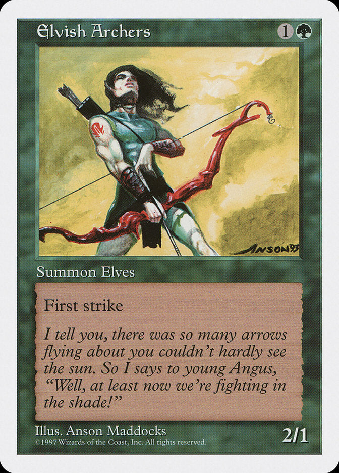 Elvish Archers [Fifth Edition] | Kessel Run Games Inc. 