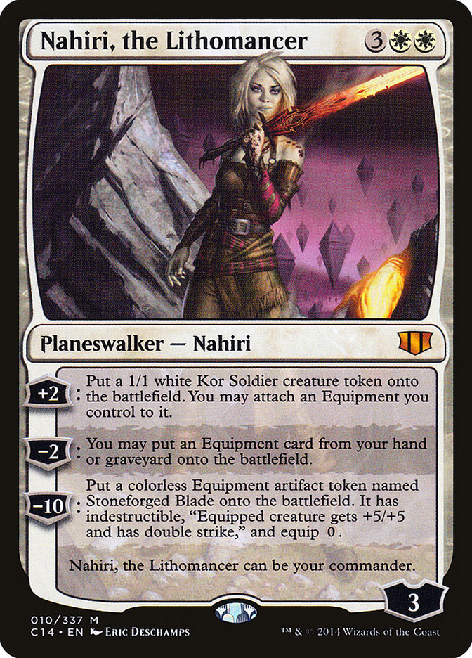 Nahiri, the Lithomancer [Commander 2014] | Kessel Run Games Inc. 