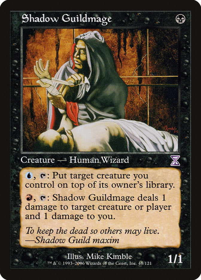 Shadow Guildmage [Time Spiral Timeshifted] | Kessel Run Games Inc. 