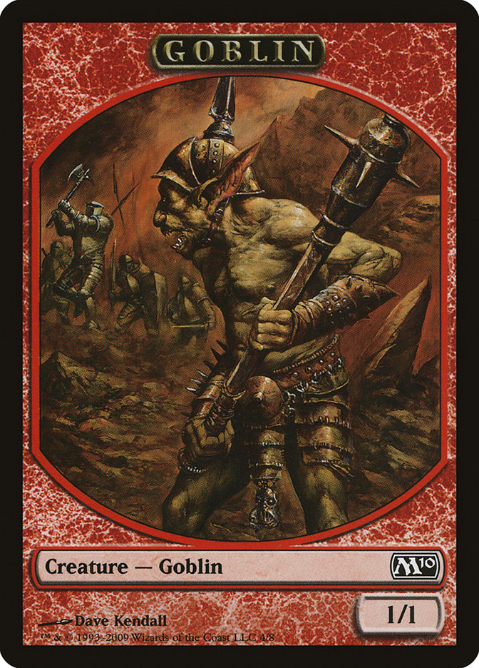 Goblin Token [Magic 2010 Tokens] | Kessel Run Games Inc. 