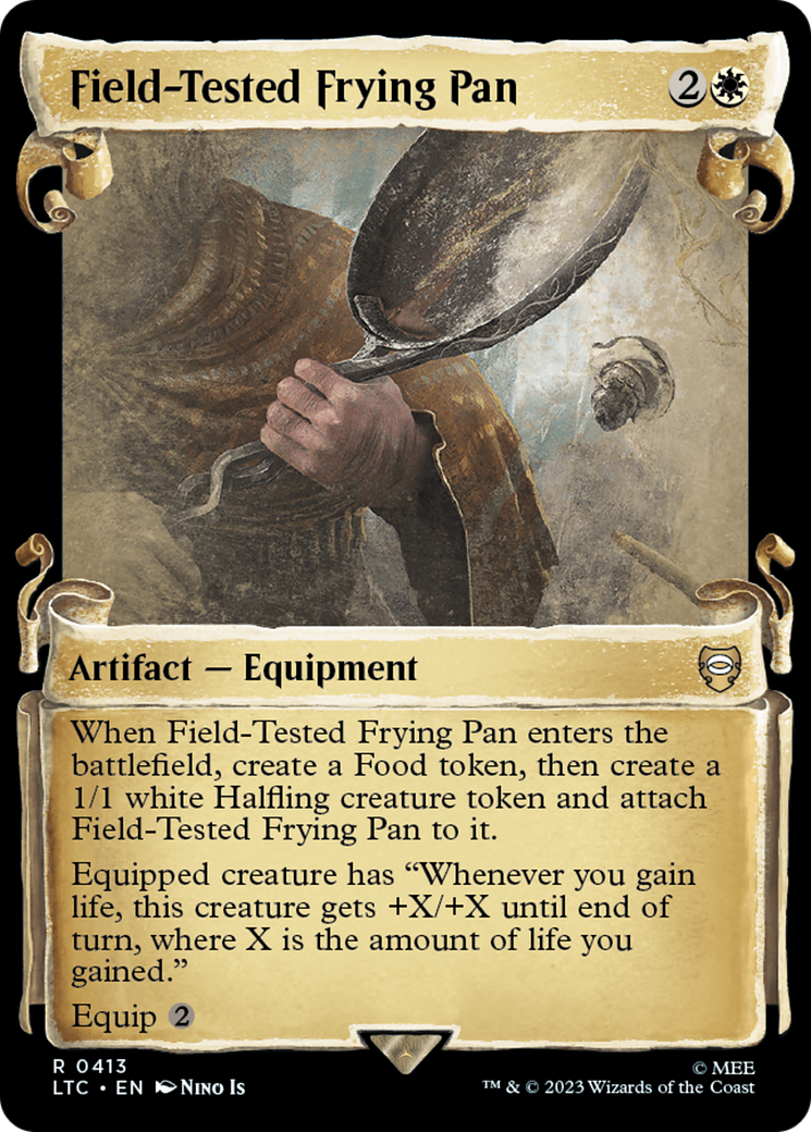 Field-Tested Frying Pan [The Lord of the Rings: Tales of Middle-Earth Commander Showcase Scrolls] | Kessel Run Games Inc. 