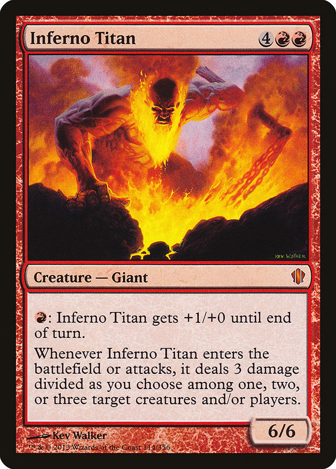 Inferno Titan [Commander 2013] | Kessel Run Games Inc. 