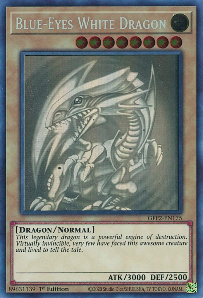 Blue-Eyes White Dragon [GFP2-EN175] Ghost Rare | Kessel Run Games Inc. 