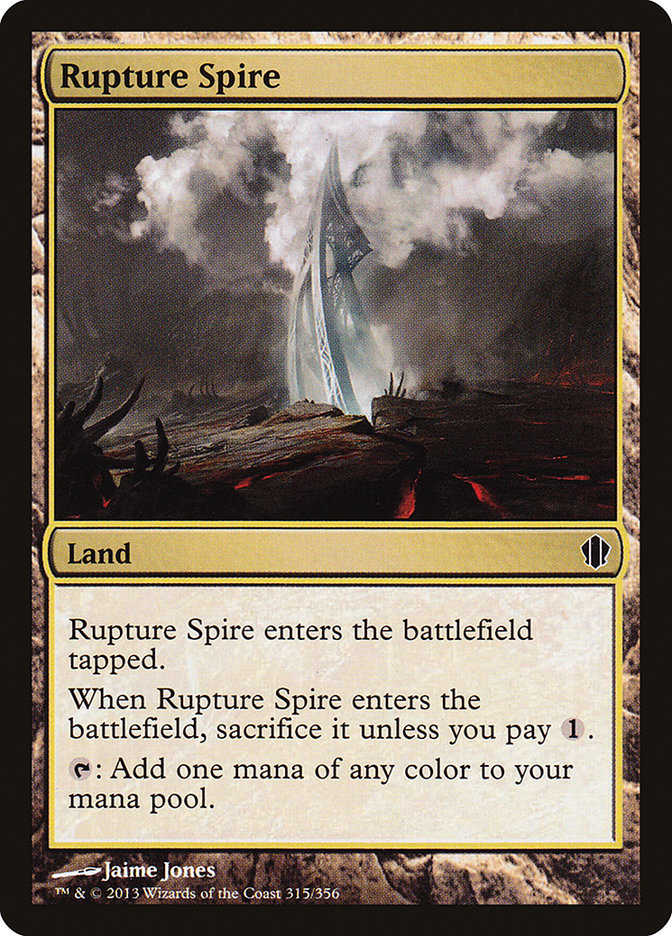 Rupture Spire [Commander 2013] | Kessel Run Games Inc. 