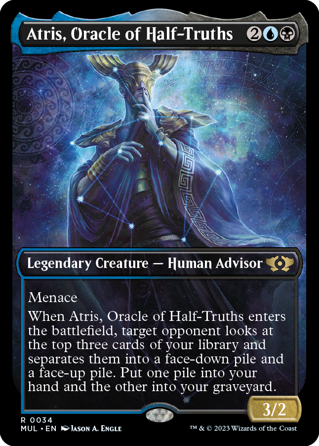 Atris, Oracle of Half-Truths [Multiverse Legends] | Kessel Run Games Inc. 