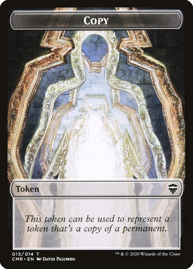 Copy (013) // Spirit Double-Sided Token [Commander Legends Tokens] | Kessel Run Games Inc. 