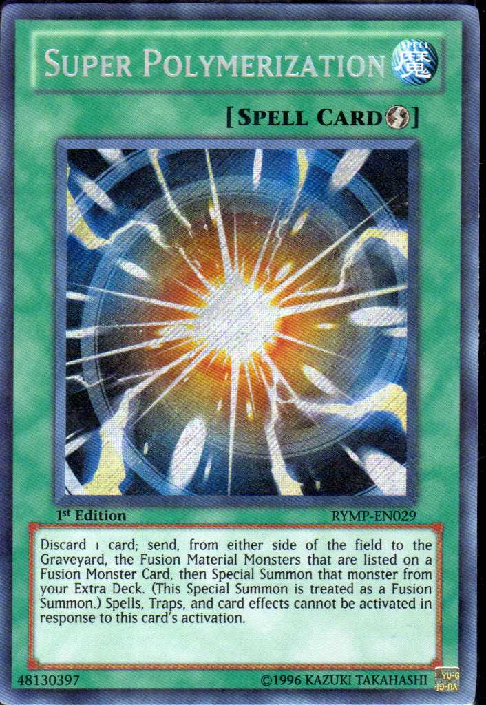 Super Polymerization [RYMP-EN029] Secret Rare | Kessel Run Games Inc. 