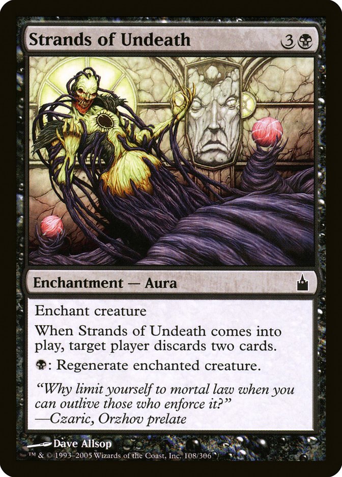 Strands of Undeath [Ravnica: City of Guilds] | Kessel Run Games Inc. 