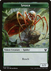 Satyr // Spider Double-Sided Token [Theros Beyond Death Tokens] | Kessel Run Games Inc. 