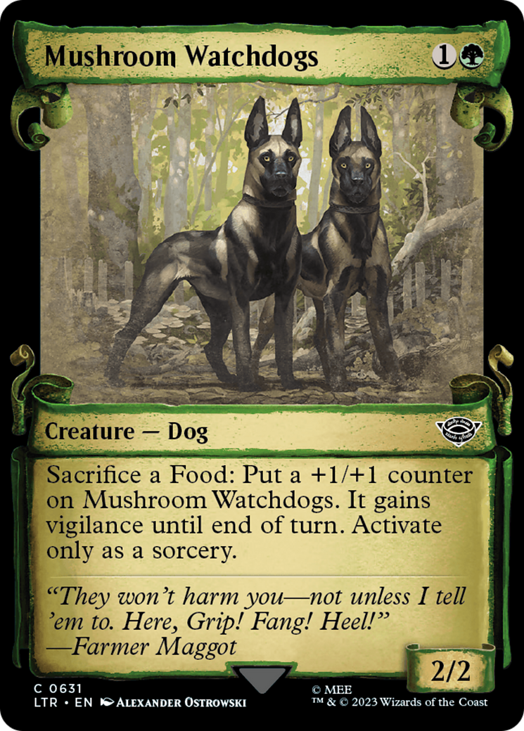 Mushroom Watchdogs [The Lord of the Rings: Tales of Middle-Earth Showcase Scrolls] | Kessel Run Games Inc. 