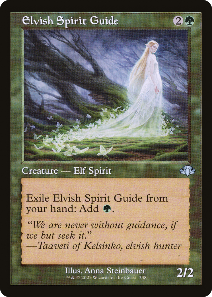 Elvish Spirit Guide (Retro) [Dominaria Remastered] | Kessel Run Games Inc. 