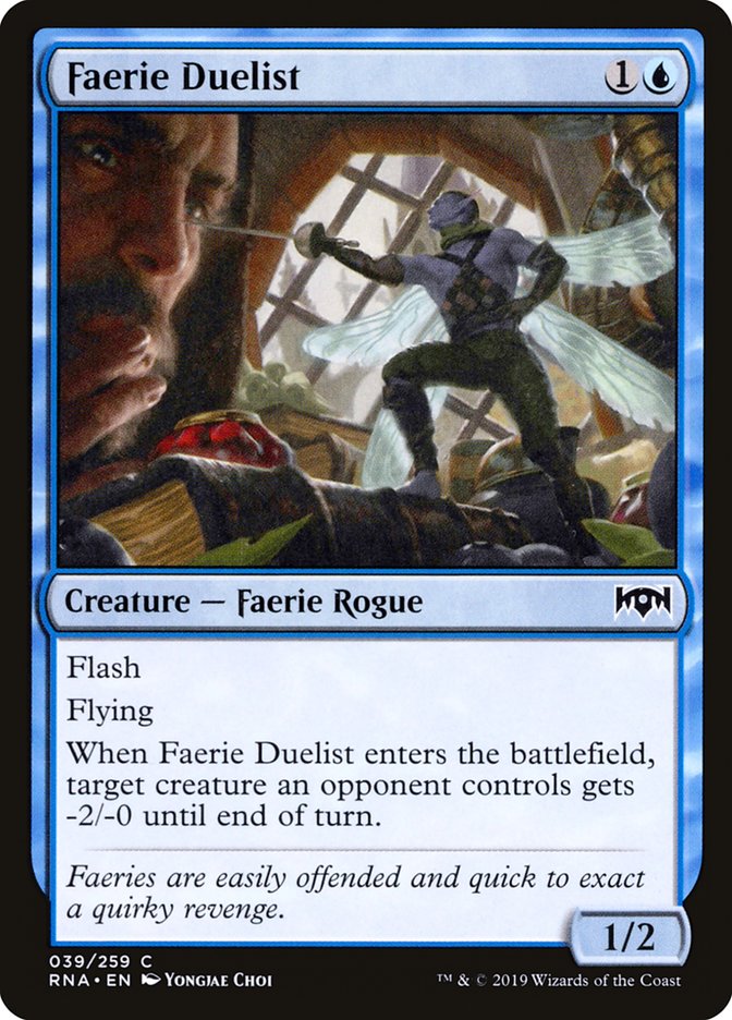 Faerie Duelist [Ravnica Allegiance] | Kessel Run Games Inc. 