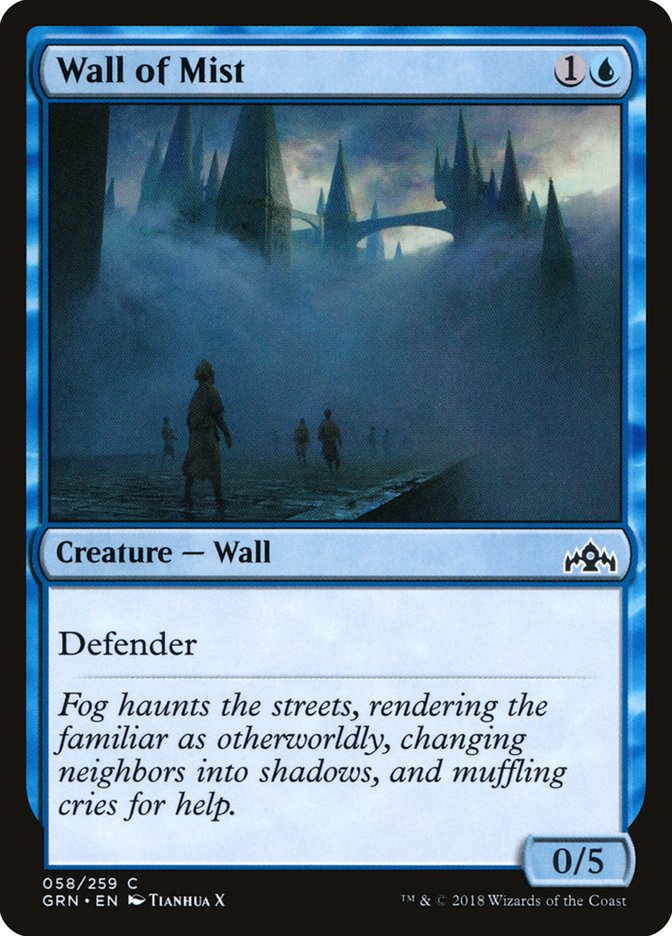 Wall of Mist [Guilds of Ravnica] | Kessel Run Games Inc. 